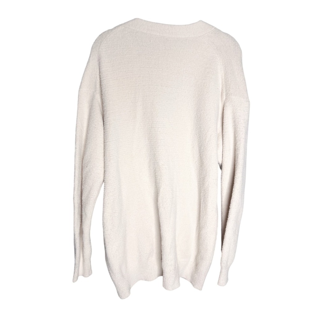 Aritzia Wilfred Free Hush Knit Oversized Cardigan Size XS Cream Off White - Picture 9 of 11